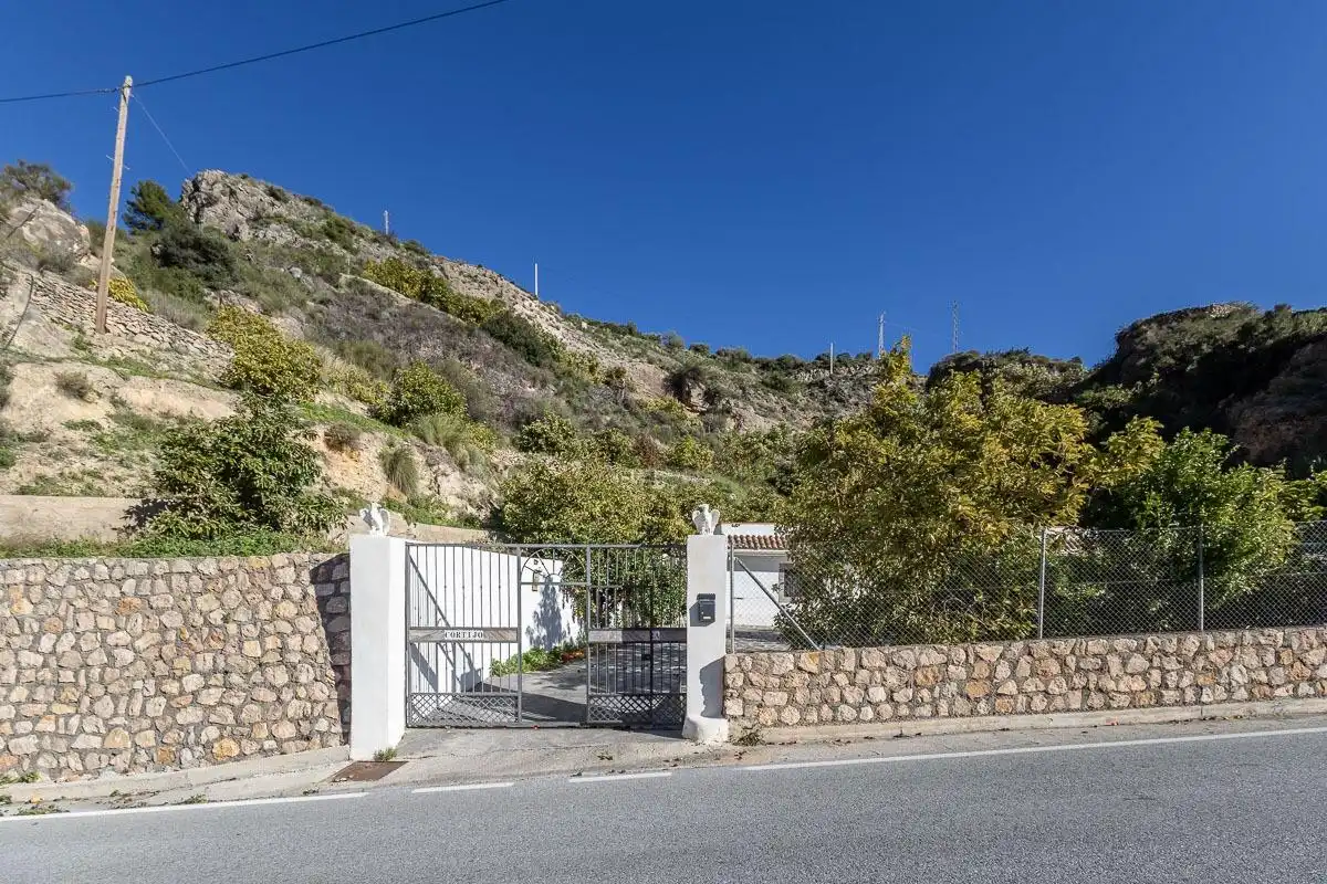 Exterior view of Houses for sale in Los Guájares  with Air Conditioner, Private garden and Swimming Pool