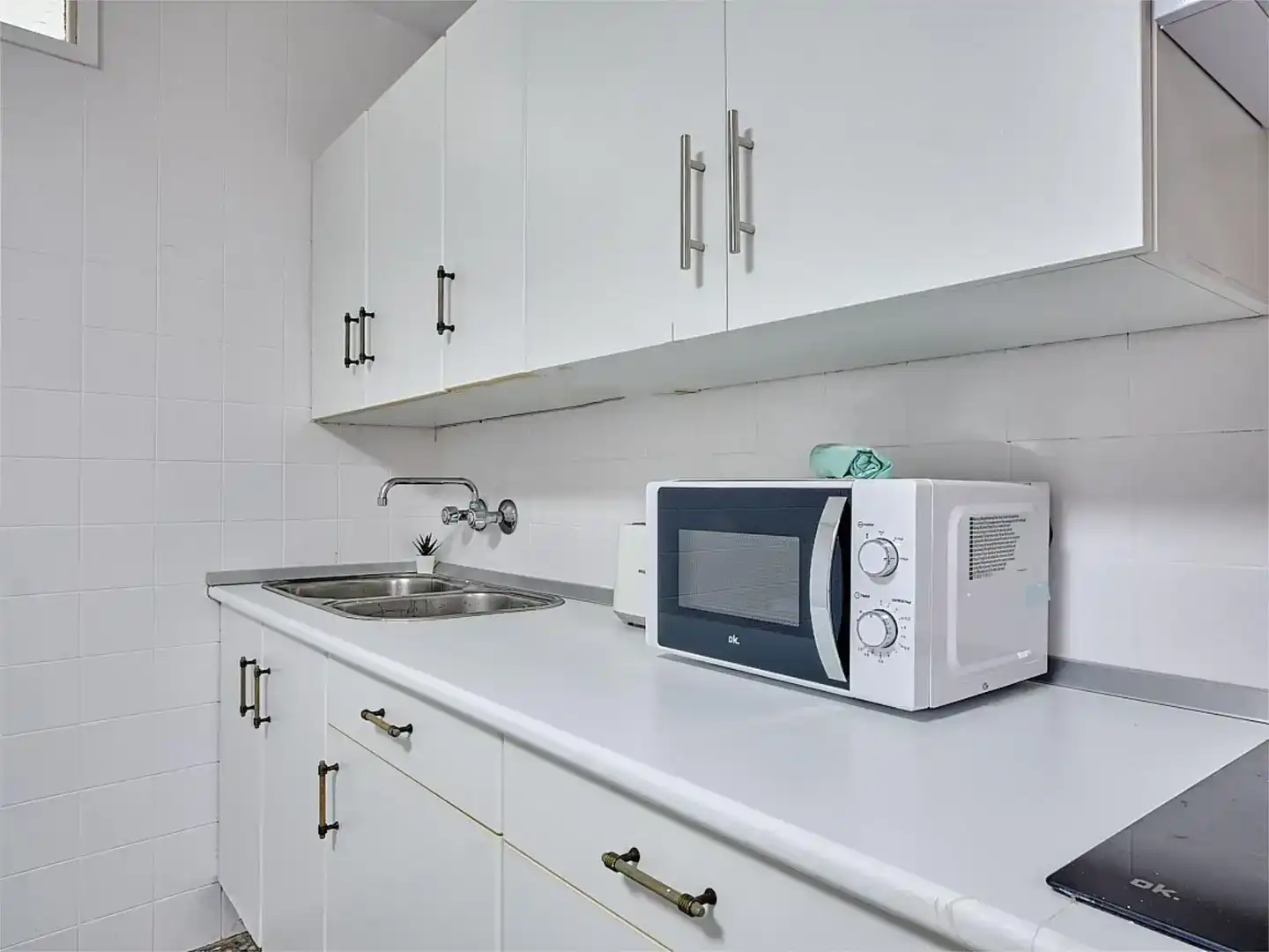 Kitchen of Flat for share in Casco Urbano
