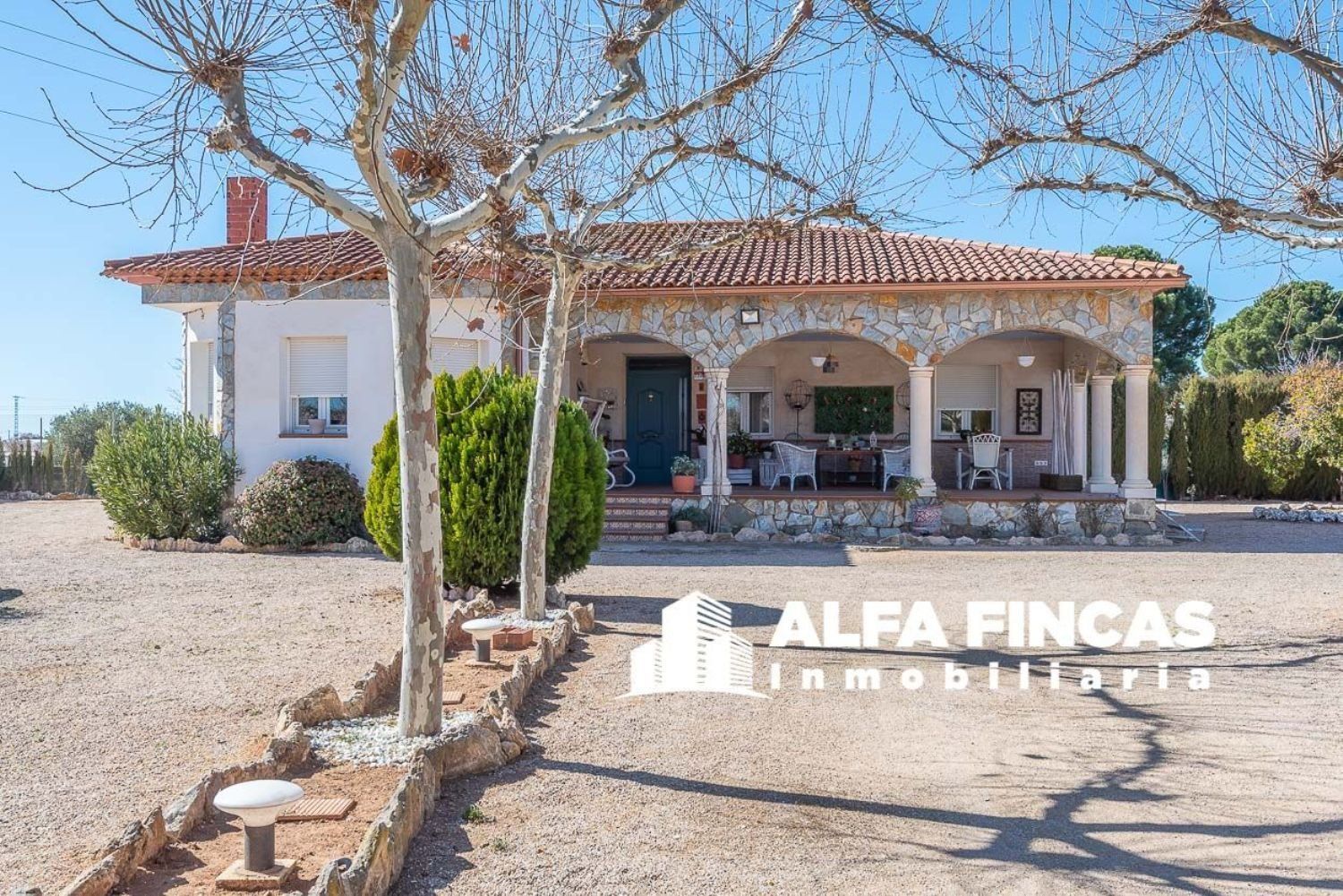 Vista exterior de Casa o chalet en venta en San Clemente con Jardín privado, Piscina y Piscina comunitaria