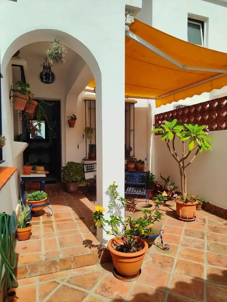 Terraza de Casa adosada en venta en Algeciras con Jardín privado
