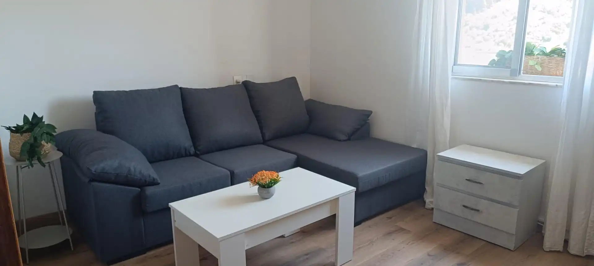 Living room of Flat for rent in Toreno  with Furnished