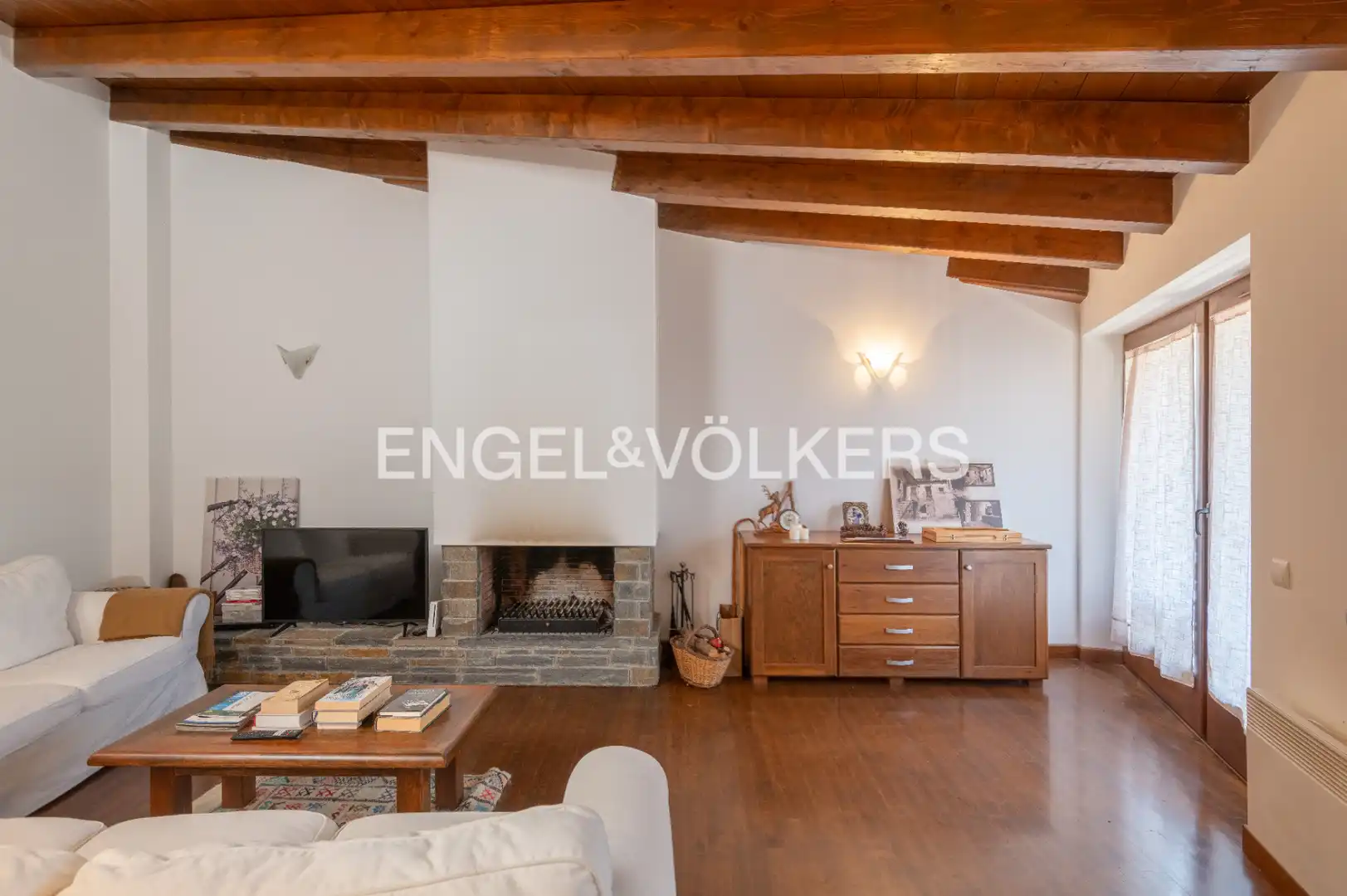 Living room of Detached homes for sale in Prullans  with Heating, Parquet flooring and Terrace
