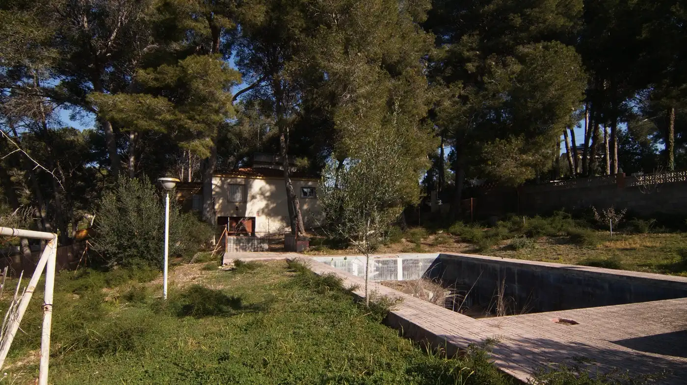 Jardí de Casa o xalet en venda en El Catllar  amb Parquet, Terrassa i Piscina