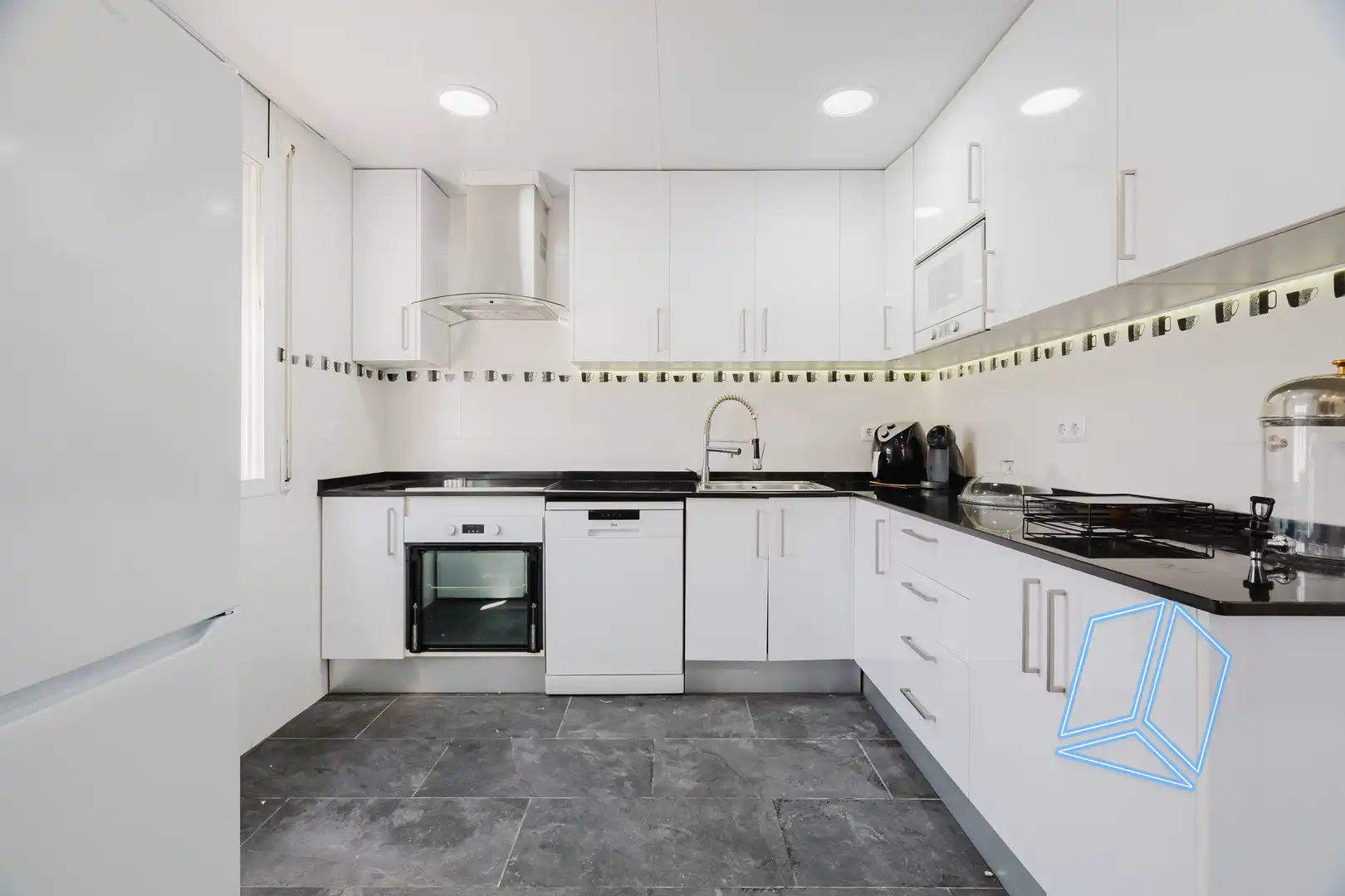 Cocina de Casa o chalet en venta en Canyelles con Piscina y Balcón