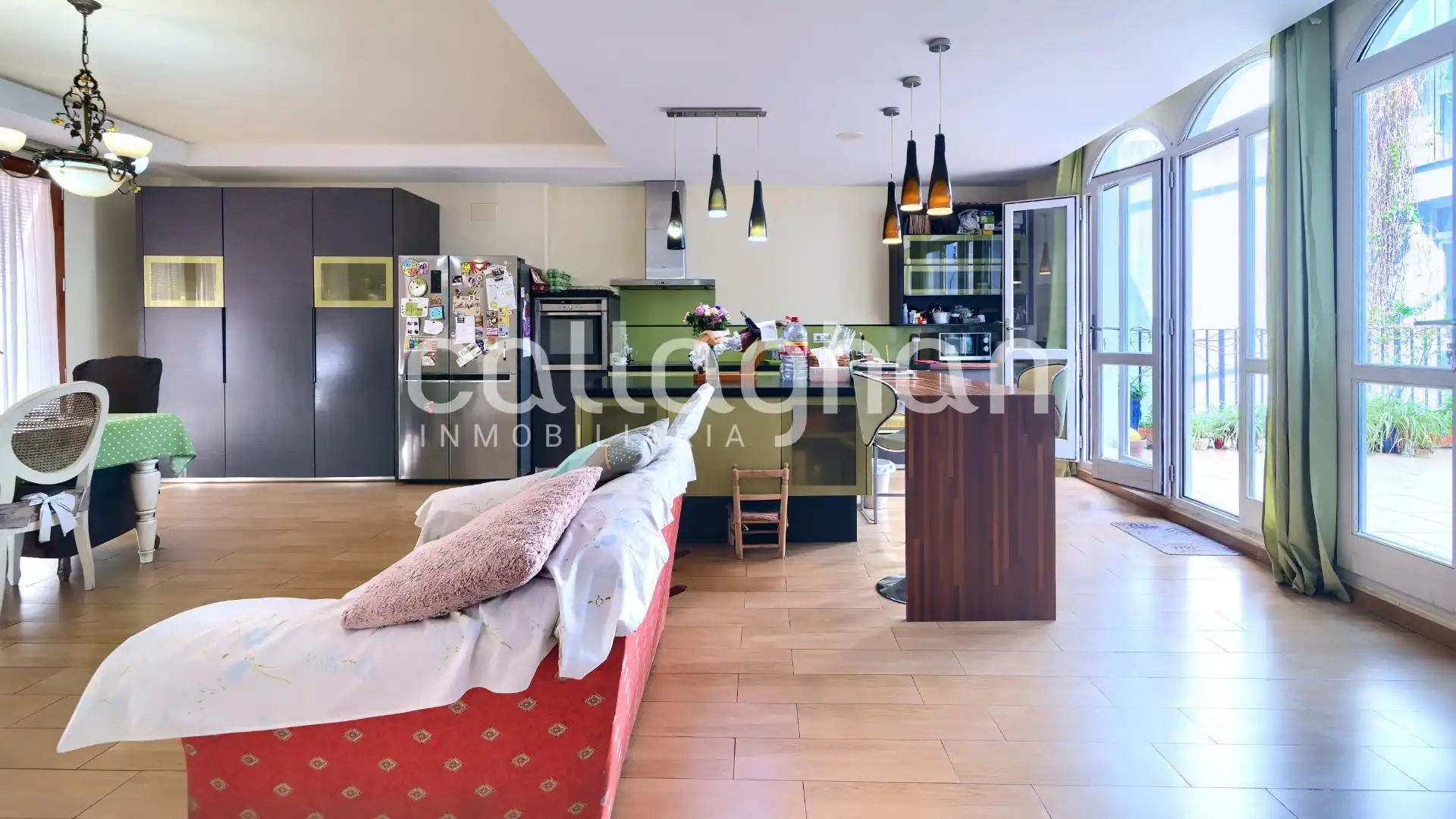 Living room of Detached homes for sale in Alzira  with Air Conditioner, Heating and Terrace