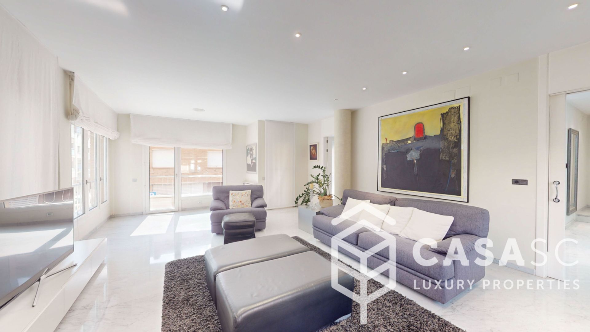 Living room of House or chalet for sale in Sabadell  with Heating, Terrace and Storage room