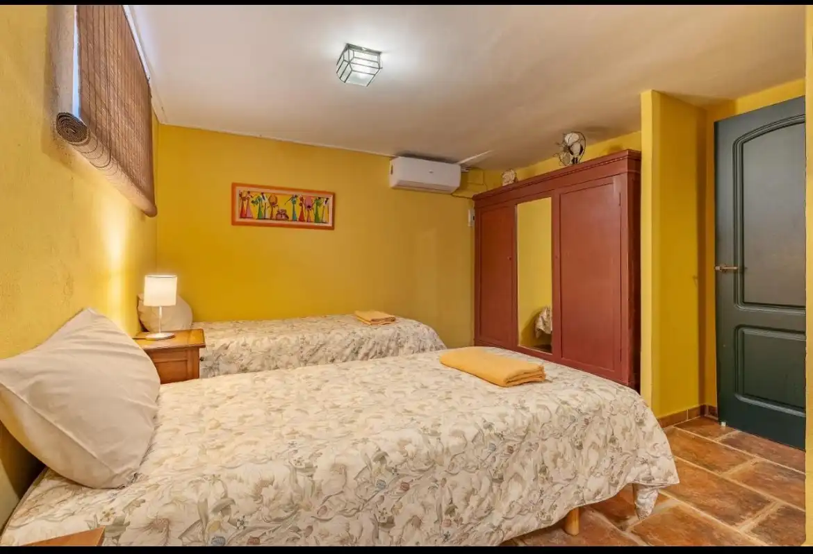 Bedroom of Houses for rent in Monachil  with Air Conditioner, Heating and Private garden