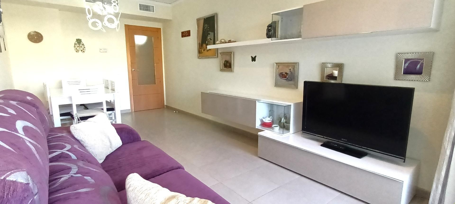 Sala d'estar de Planta baixa de lloguer en Torreblanca amb Calefacció, Jardí privat i Terrassa