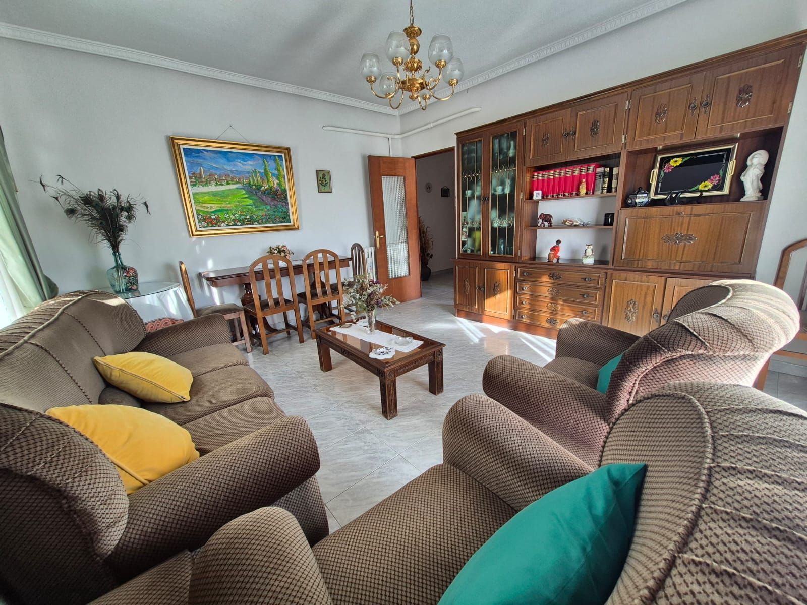 Living room of Flat for sale in Ávila Capital  with Heating and Terrace