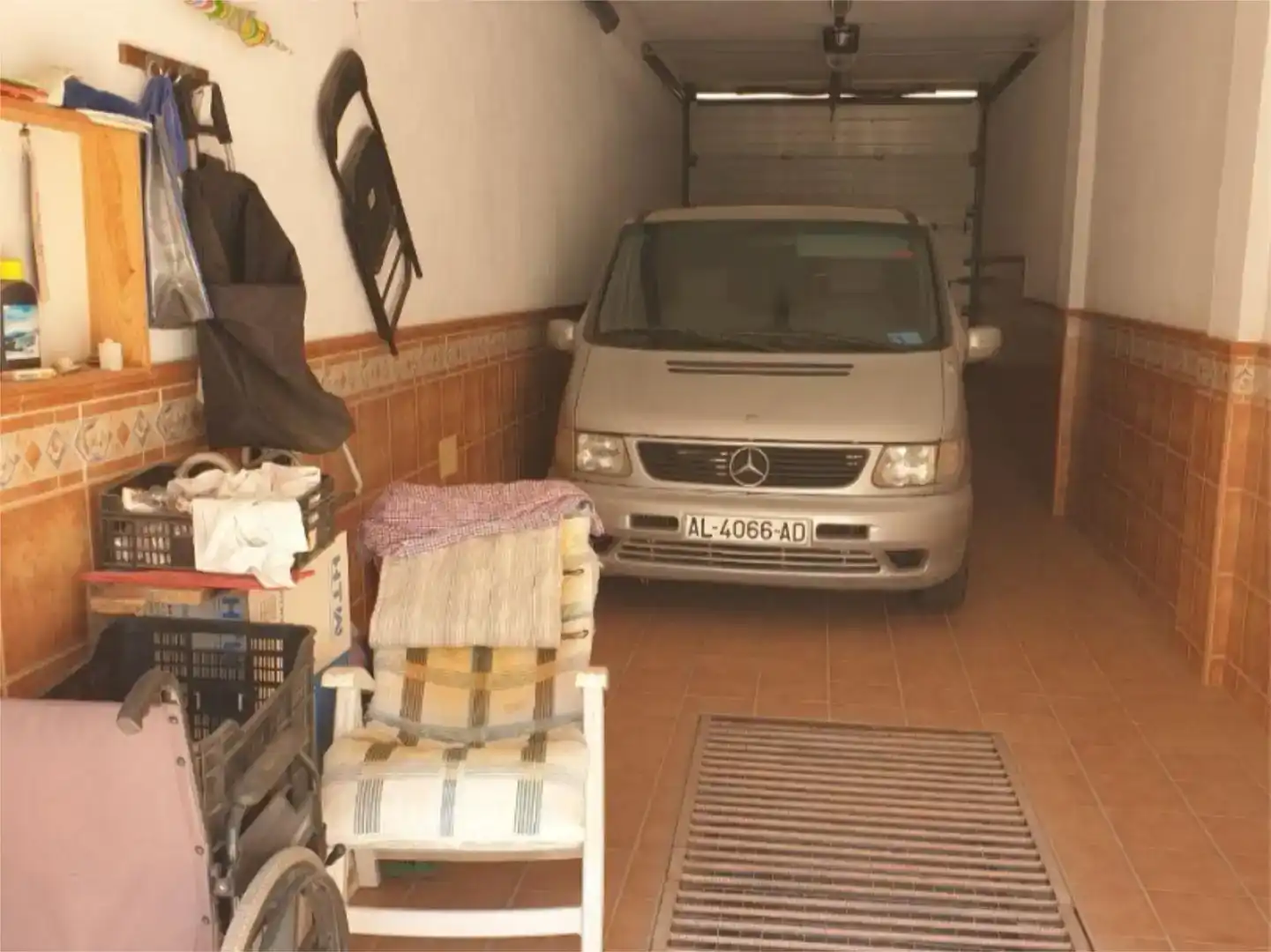 Parking of Flat for sale in El Ejido  with Air Conditioner, Private garden and Storage room