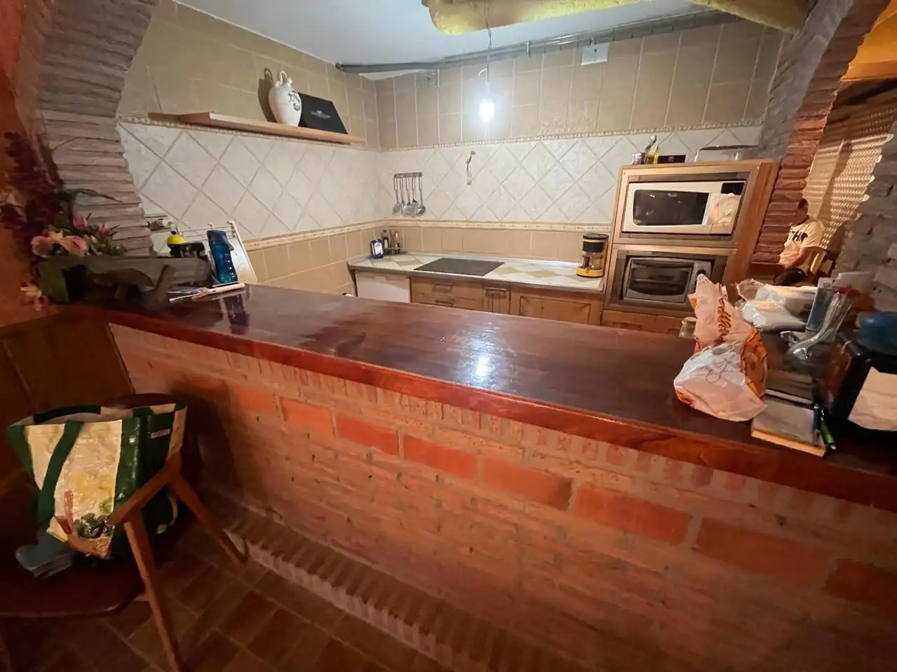 Cocina de Casa o chalet en venta en Cardeñajimeno con Calefacción, Jardín privado y Terraza