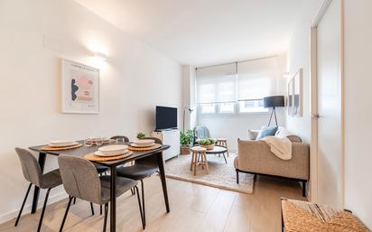 Living room of Flat to rent in  Madrid Capital  with Air Conditioner