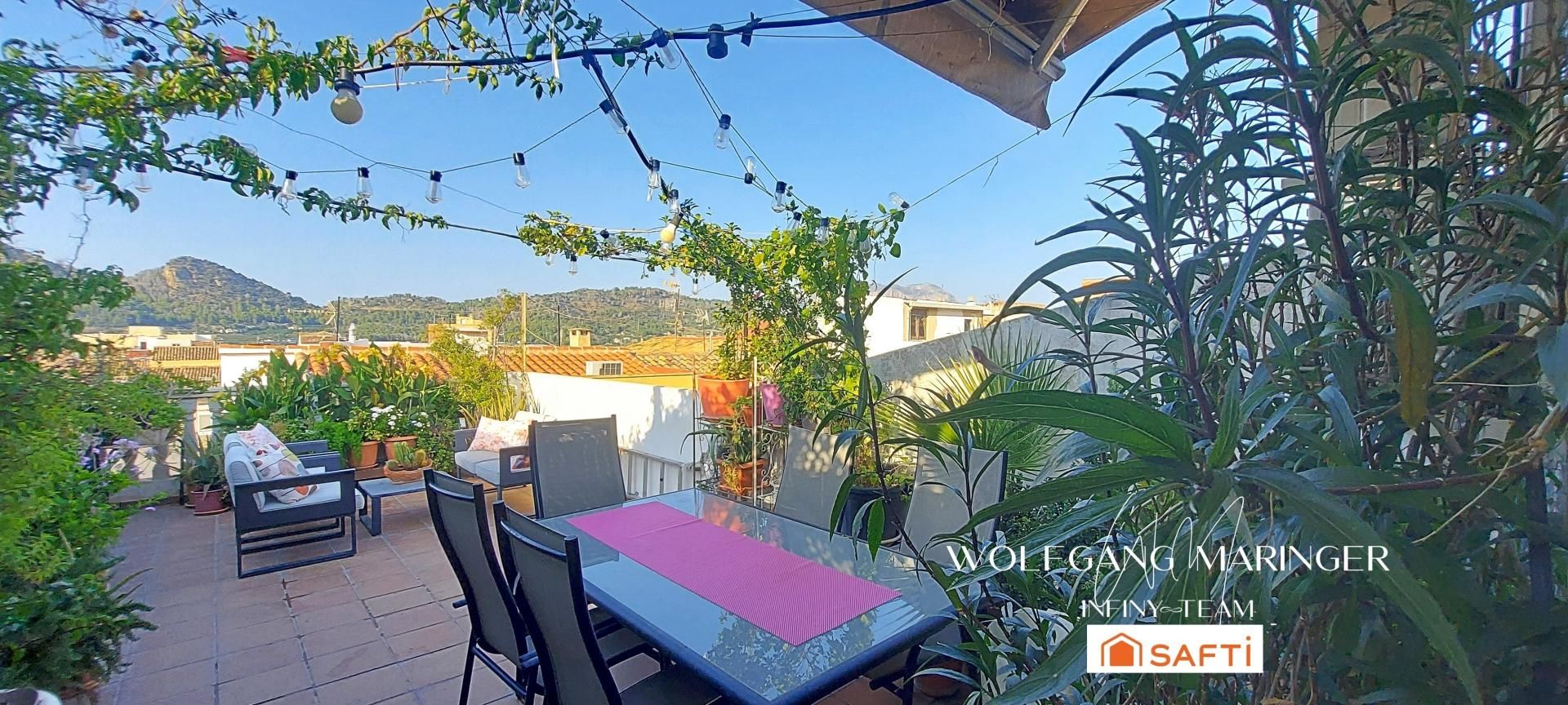 Terrassa de Casa adosada en venda en Pedreguer amb Aire condicionat, Calefacció i Terrassa