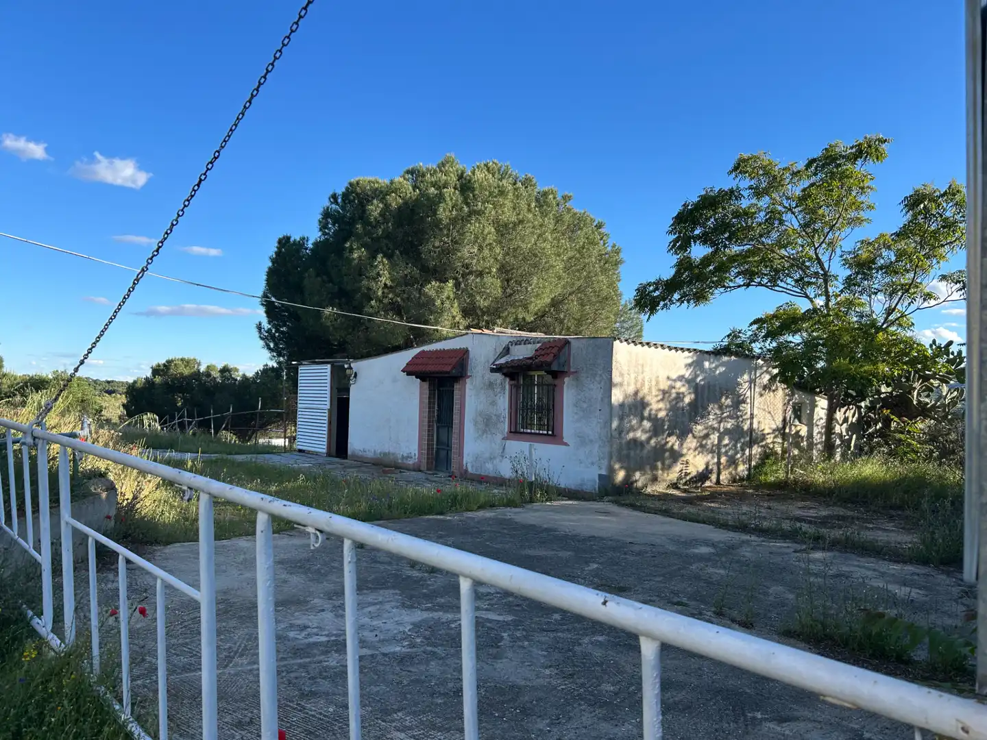 Vista exterior de Finca rústica en venta en Navas del Rey con Calefacción, Jardín privado y Terraza