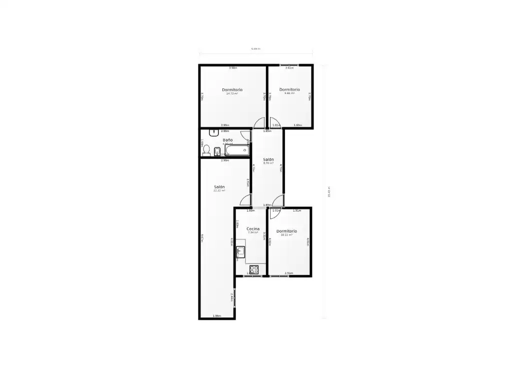 Wohnung zum Verkauf in Cádiz