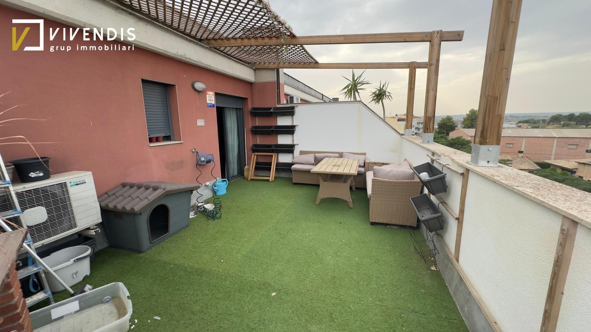Terrassa de Àtic de lloguer en Alcarràs amb Calefacció, Terrassa i Balcó