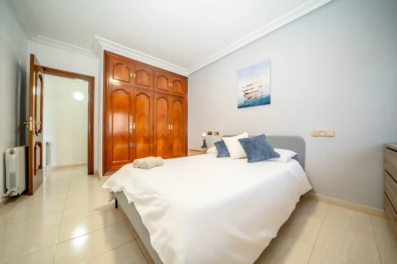 Bedroom of Apartments for rent in San Pedro del Pinatar  with Air Conditioner, Terrace and Furnished