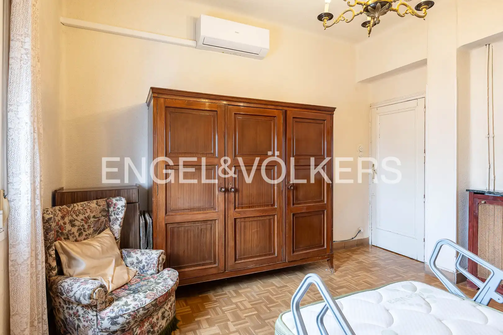 Bedroom of Flat for sale in Madrid  with Heating, Terrace and Balcony