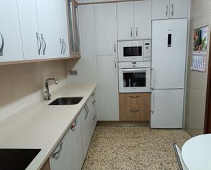 Kitchen of Flat for sale in Palencia Capital  with Heating, Terrace and Furnished