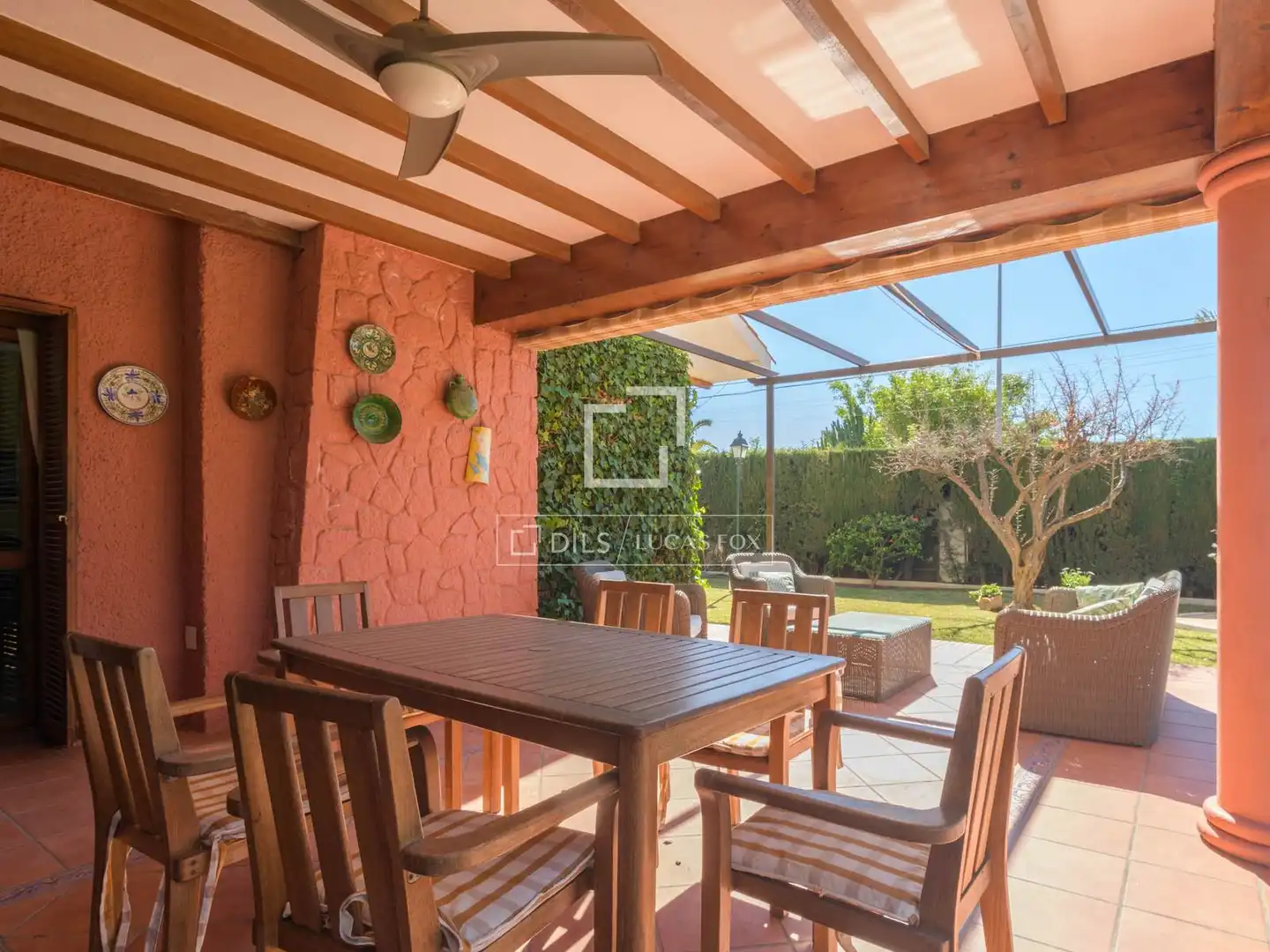 Terraza de Casa o chalet en venta en Málaga con Aire acondicionado, Jardín privado y Terraza
