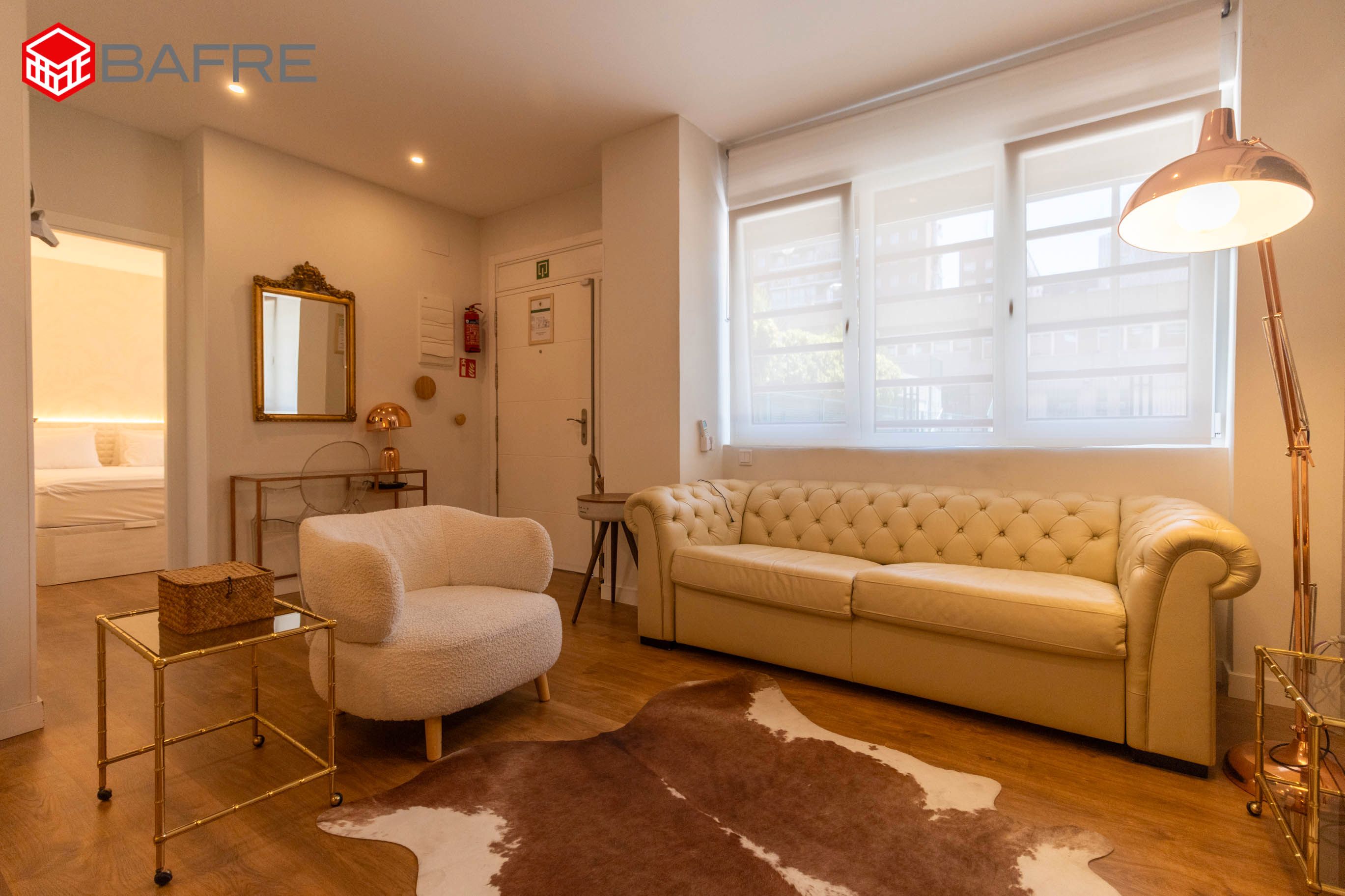 Sala d'estar de Pis en venda en  Madrid Capital amb Aire condicionat