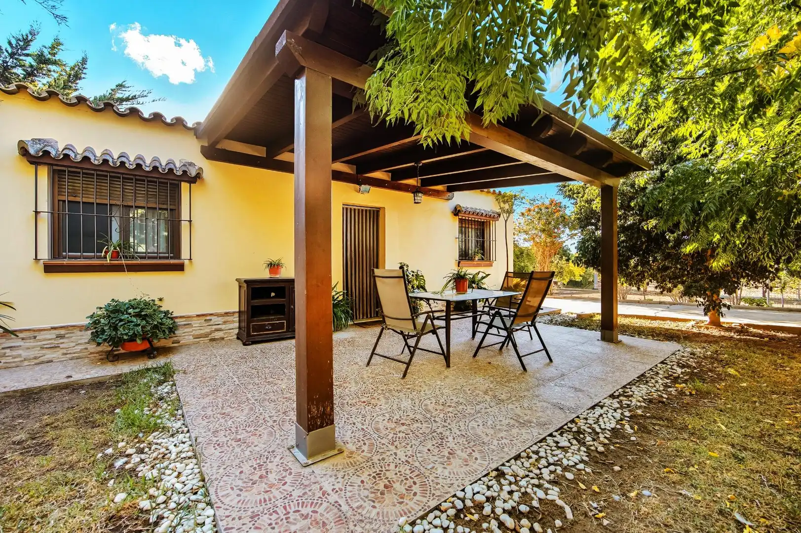 Terraza de Casa o chalet en venta en Chiclana de la Frontera con Jardín privado, Terraza y Trastero