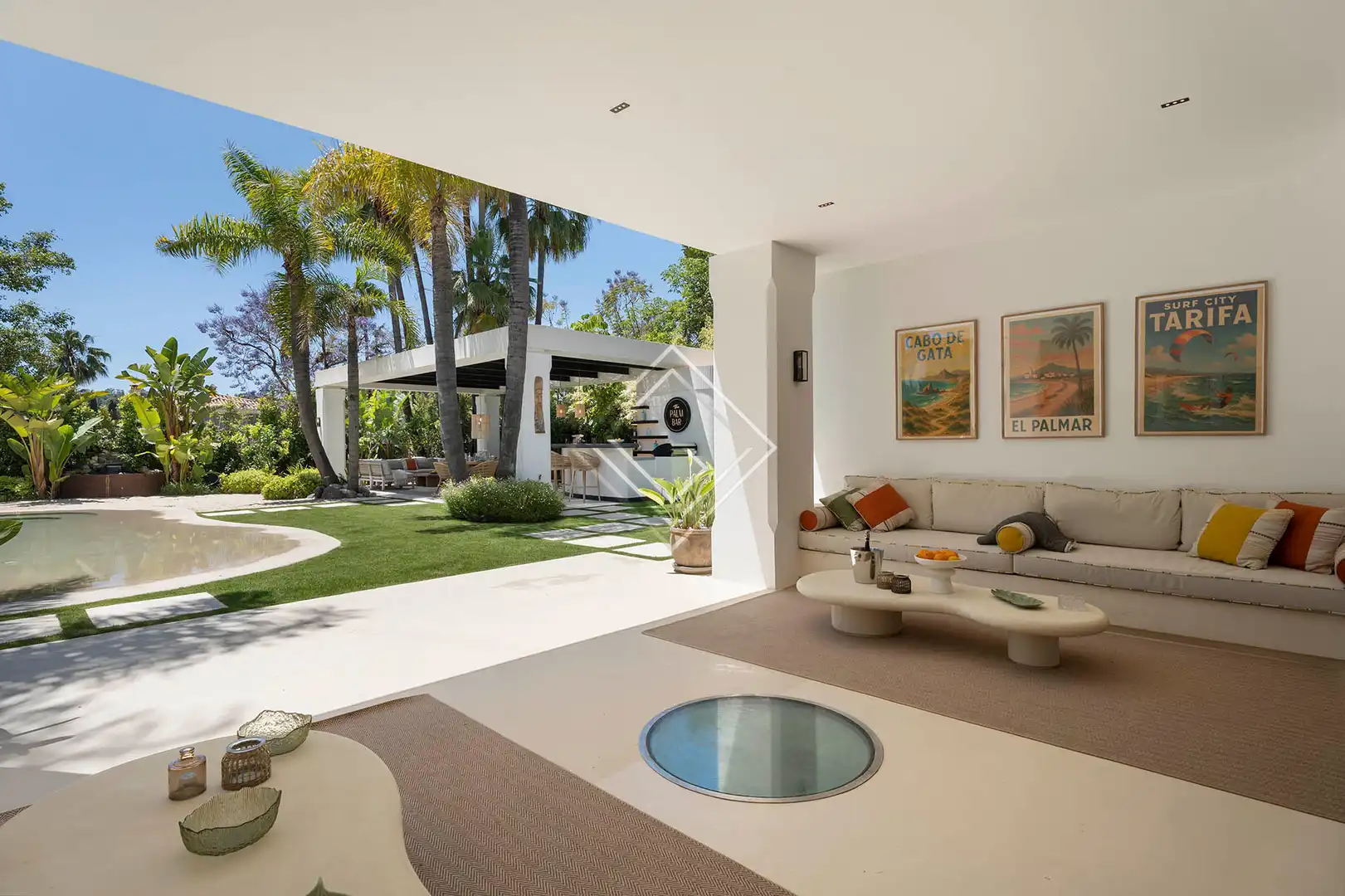 Jardín de Casa o chalet en venta en Marbella con Aire acondicionado, Jardín privado y Terraza