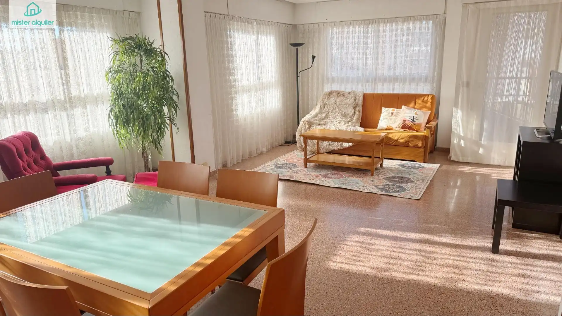 Sala d'estar de Apartament en venda en San Vicente del Raspeig / Sant Vicent del Raspeig amb Aire condicionat, Calefacció i Terrassa
