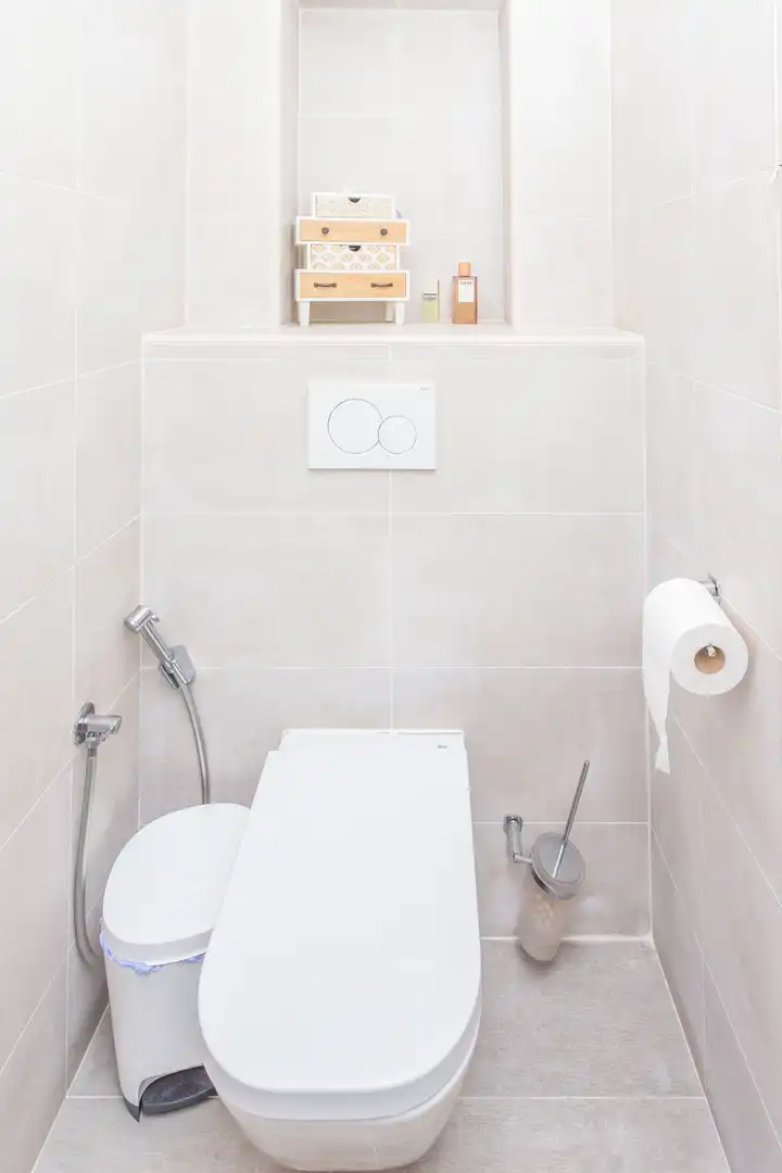 Bathroom of Detached homes for sale in Benalmádena  with Air Conditioner, Heating and Private garden