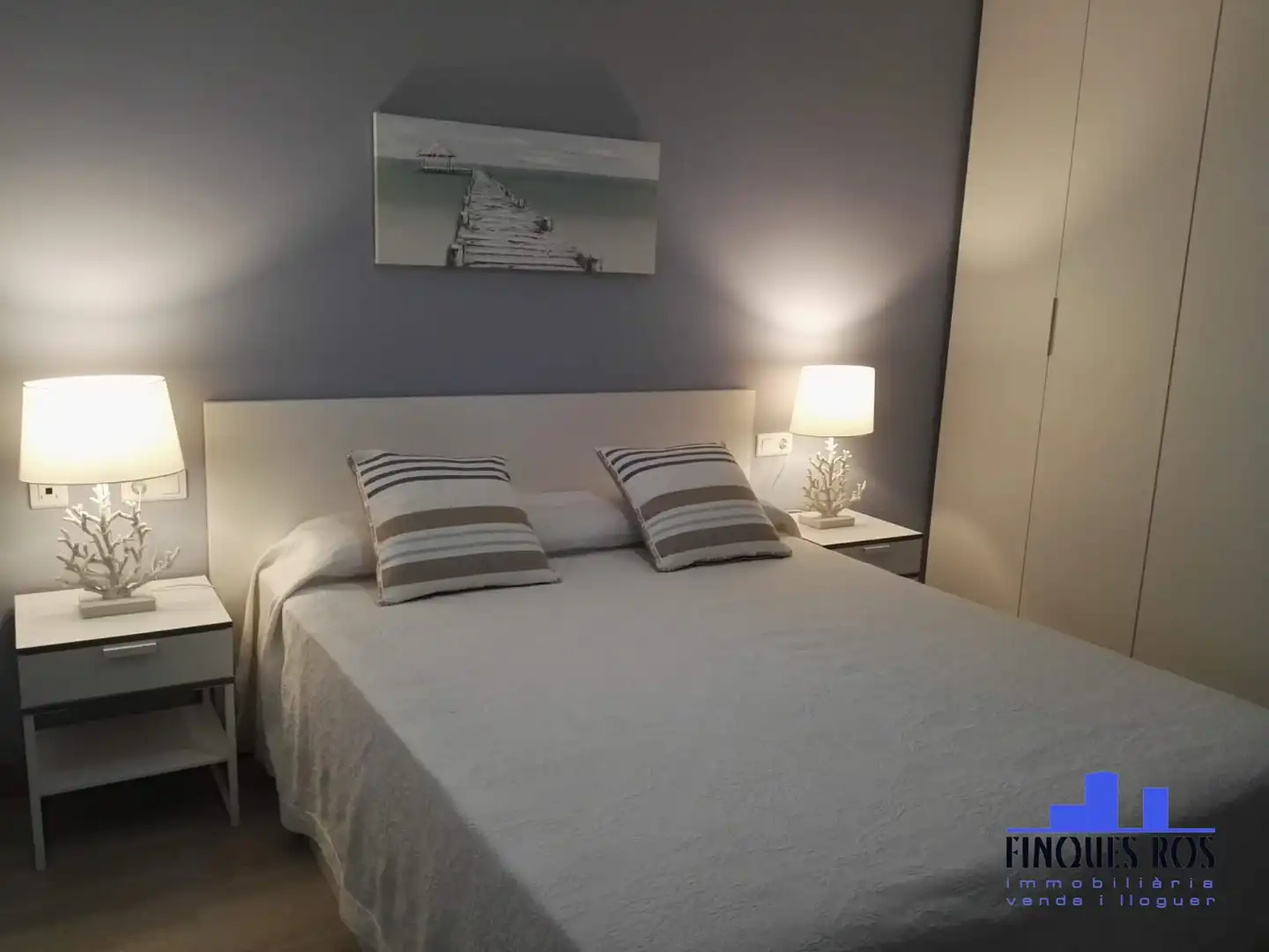 Bedroom of Flat for rent in Vinaròs  with Heating, Parquet flooring and Terrace