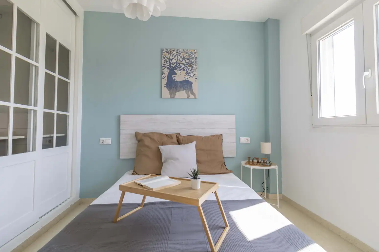Schlafzimmer von Wohnung zum Verkauf in Sevilla mit Klimaanlage und Abstellraum