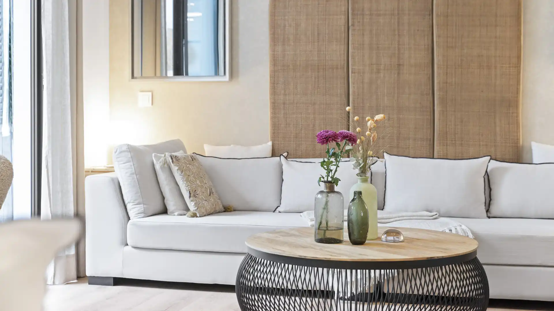 Wohnzimmer von Haus oder Chalet zum Verkauf in  Palma de Mallorca mit Klimaanlage, Heizung und Terrasse