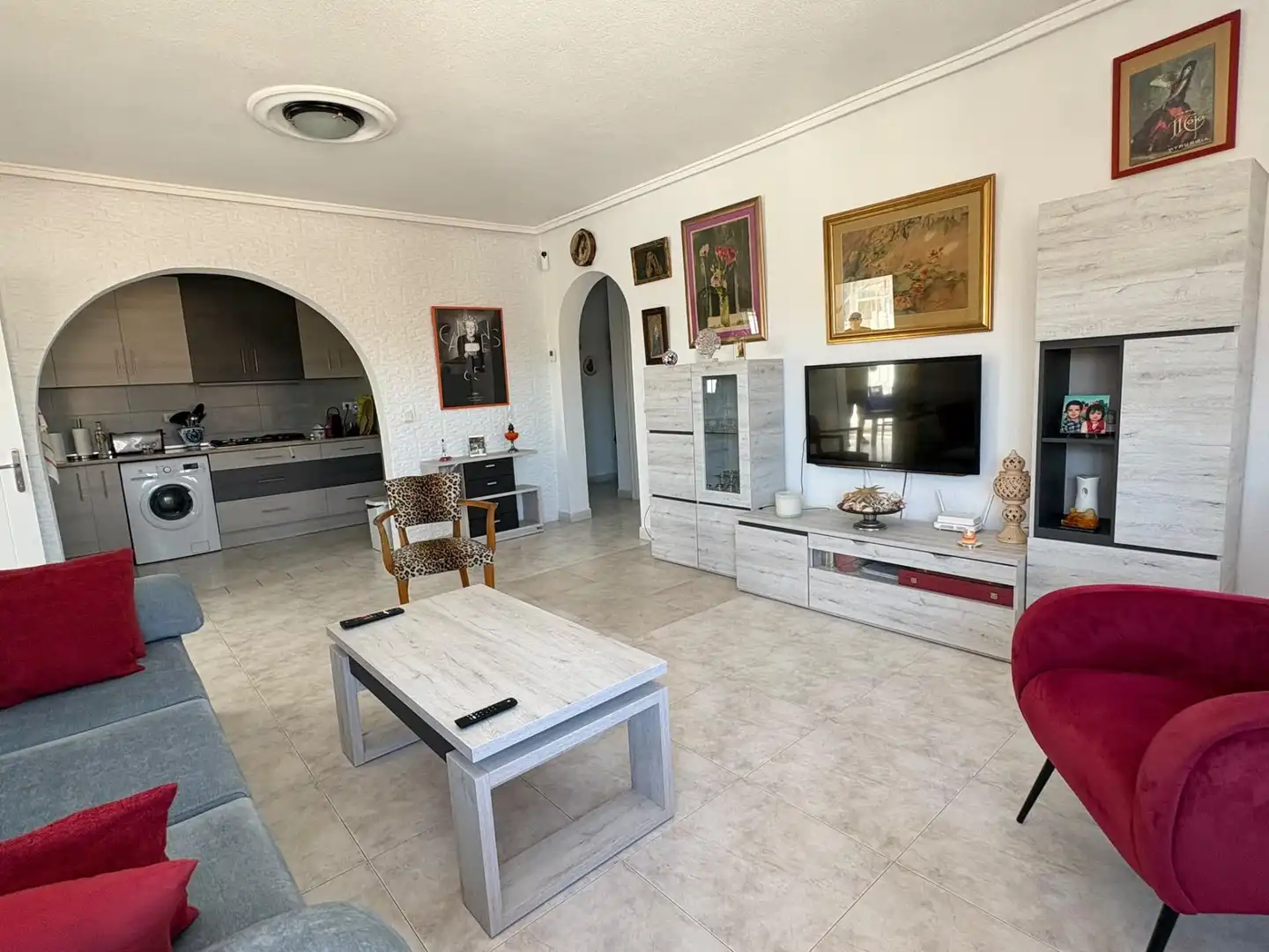 Sala d'estar de Casa o xalet en venda en Rojales amb Aire condicionat, Calefacció i Jardí privat