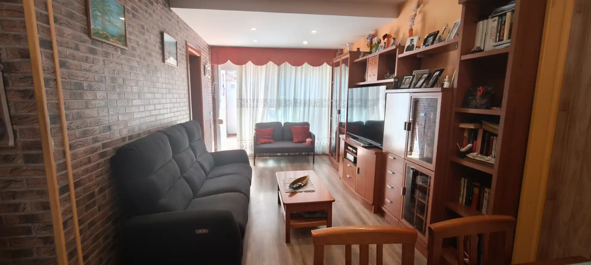 Sala de estar de Casa o chalet en venta en Montgat con Aire acondicionado, Jardín privado y Terraza