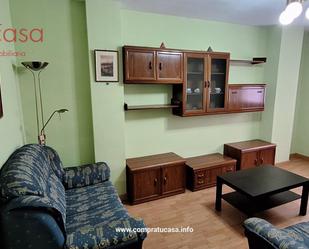 Living room of Apartment to rent in Segovia Capital  with Heating, Parquet flooring and Terrace