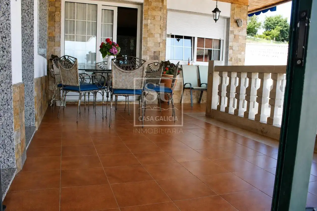Terraza de Casa o chalet en venta en Nigrán con Calefacción, Jardín privado y Terraza