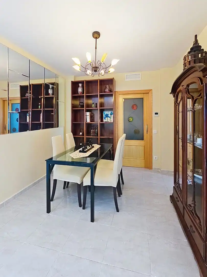 Dining room of Flat for sale in Miramar  with Air Conditioner, Heating and Terrace