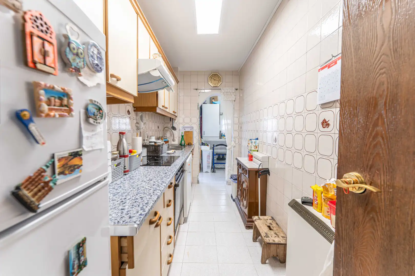 Cocina de Piso en venta en Humanes de Madrid con Terraza, Amueblado y Horno