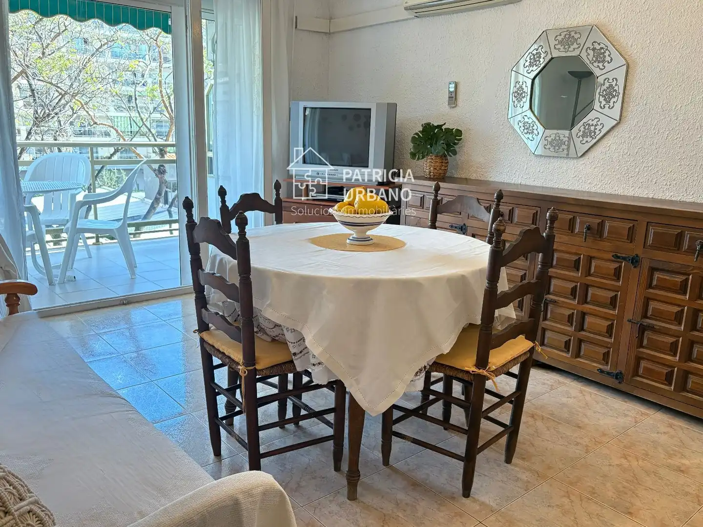 Esszimmer von Wohnungen zum Verkauf in Salou mit Klimaanlage, Heizung und Terrasse