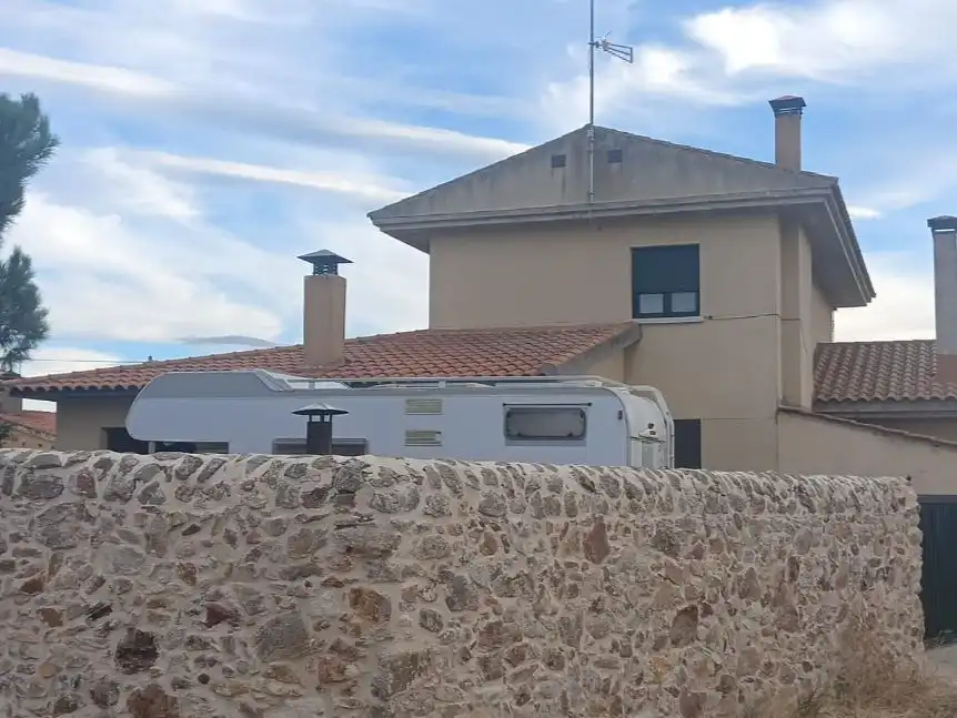 Exterior view of Flat for sale in Morille  with Heating, Private garden and Terrace