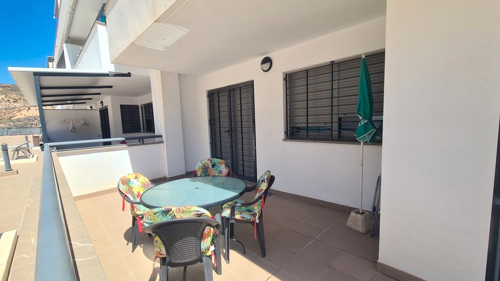 Terrassa de Apartament de lloguer en Garrucha amb Aire condicionat, Calefacció i Terrassa