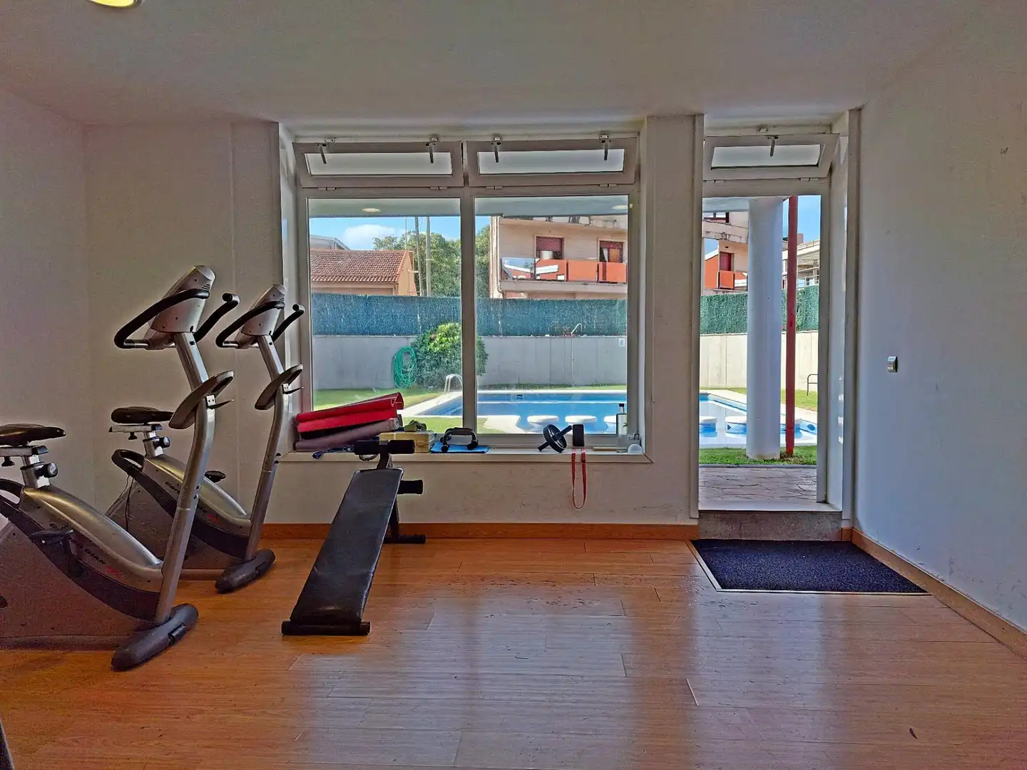 Swimming pool of Flat for sale in Vilagarcía de Arousa  with Heating, Private garden and Terrace