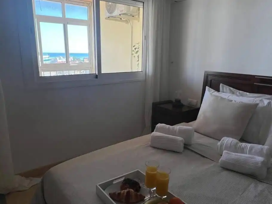 Bedroom of Flat for rent in Torremolinos  with Air Conditioner, Terrace and Furnished