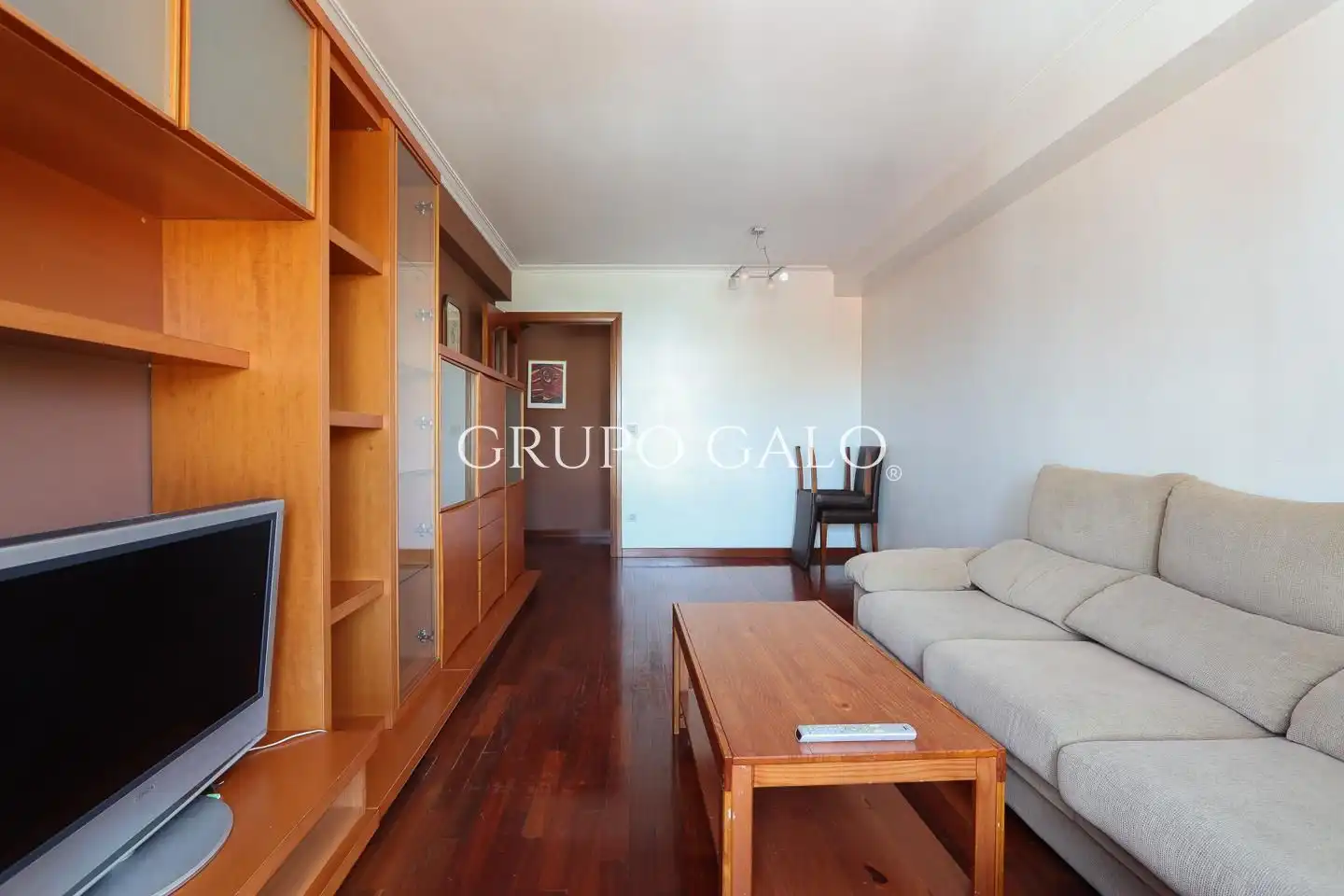 Sala de estar de Ático en venta en Vigo  con Calefacción, Parquet y Trastero