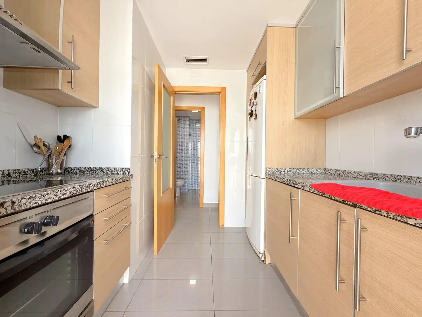 Küche von Erdgeschoss zum Verkauf in Gandia mit Terrasse und Balkon