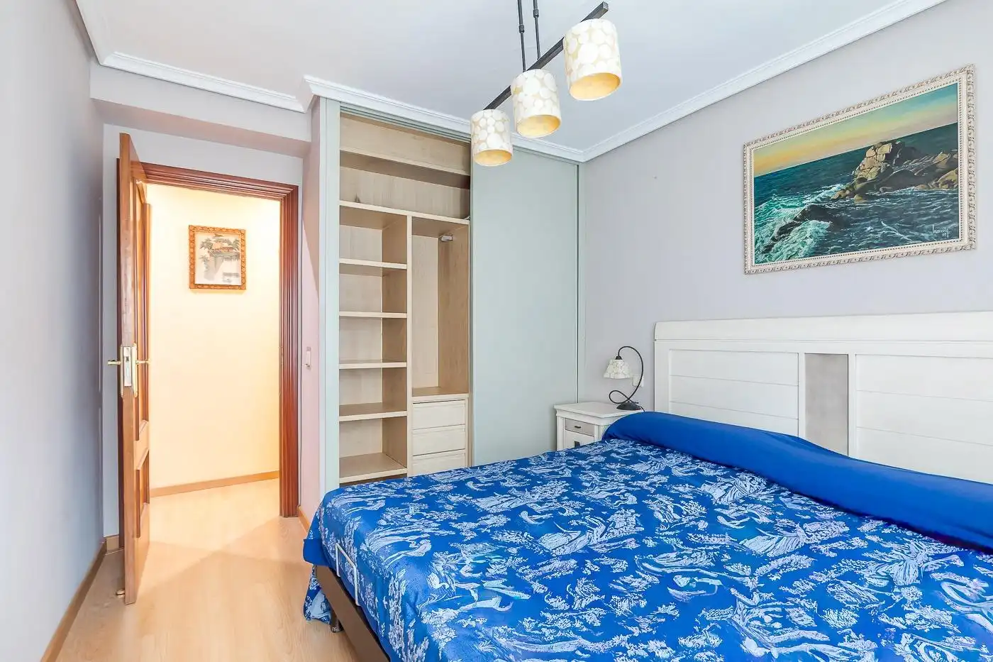 Bedroom of Flat for sale in Madrid  with Air Conditioner, Heating and Terrace