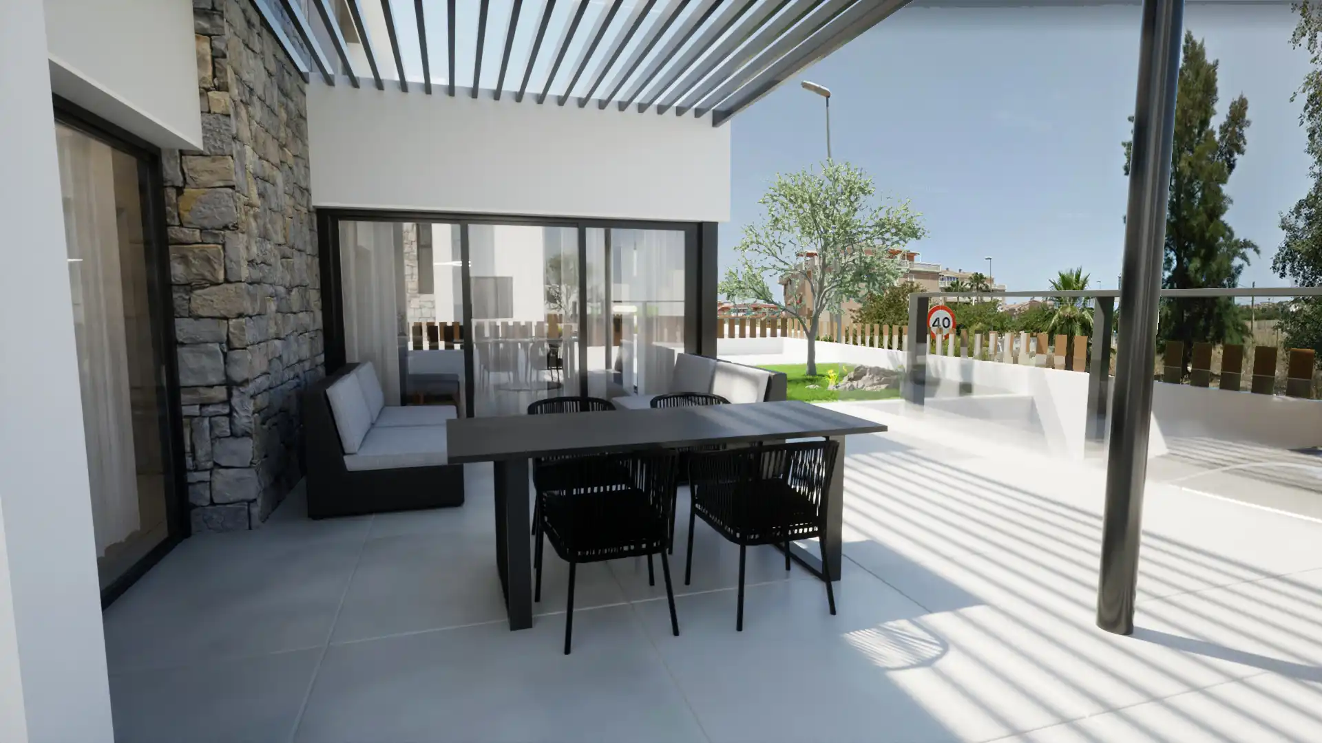 Neubau-Villa mit Terrasse zum Verkauf in Camí Pou de la Muntanya 21, imagen 10