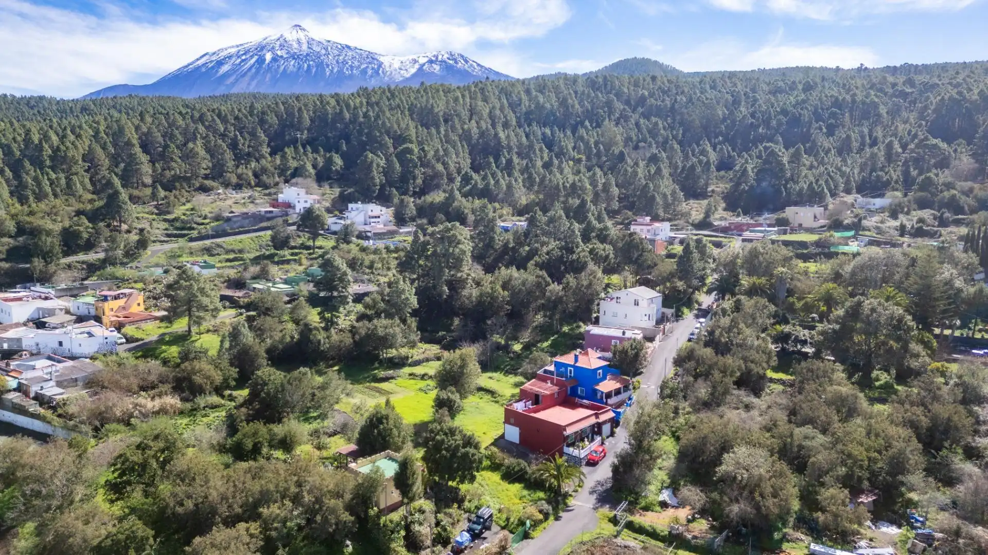 Vista exterior de Casa adosada en venta en El Tanque con Trastero, Amueblado y Balcón