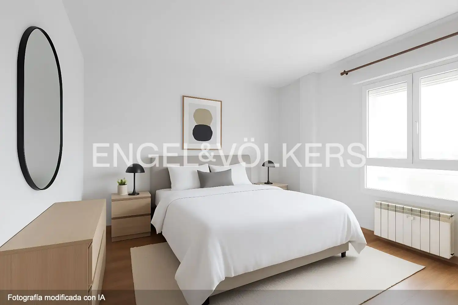 Schlafzimmer von Wohnung zum Verkauf in Madrid mit Klimaanlage, Heizung und Privatgarten