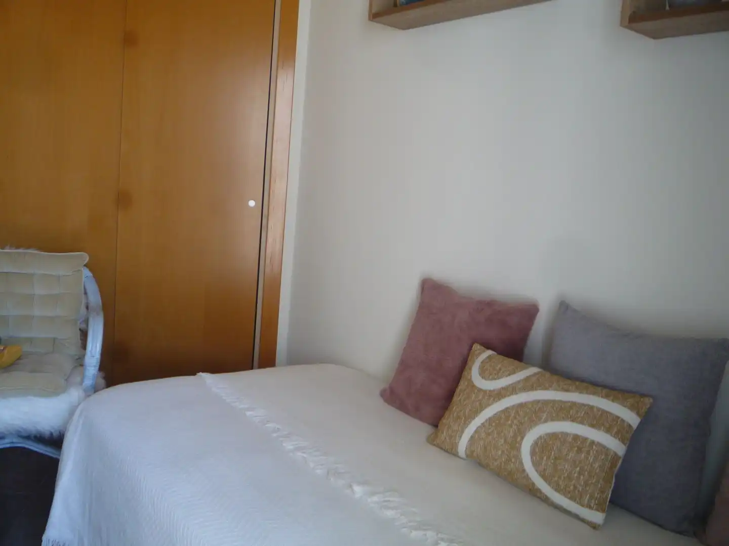 Schlafzimmer von Wohnung zum Verkauf in Sitges mit Klimaanlage, Heizung und Terrasse